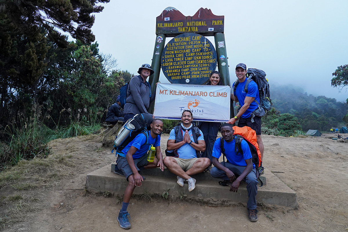 Kilimanjaro Climb via Machame Route